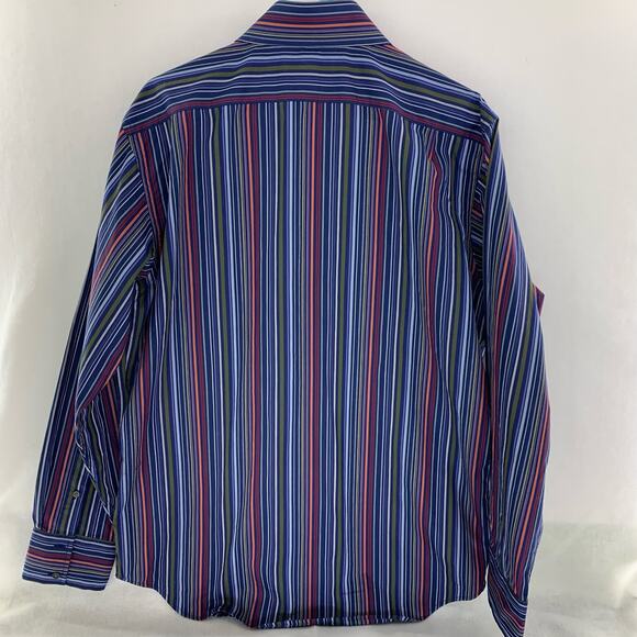 Banana Republic Multicolored Striped Button Down Shirt - Picture 2 of 7